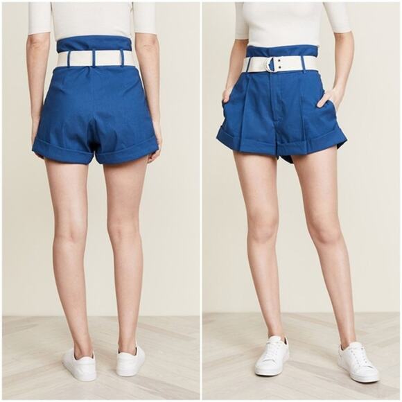 Sea New York Poppy High Waisted Camper Shorts - Picture 2 of 9